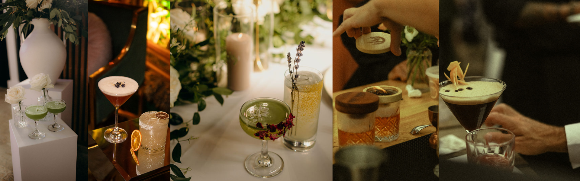 Service Bar & cocktails signature pour Mariage Tremblant dans les laurentides