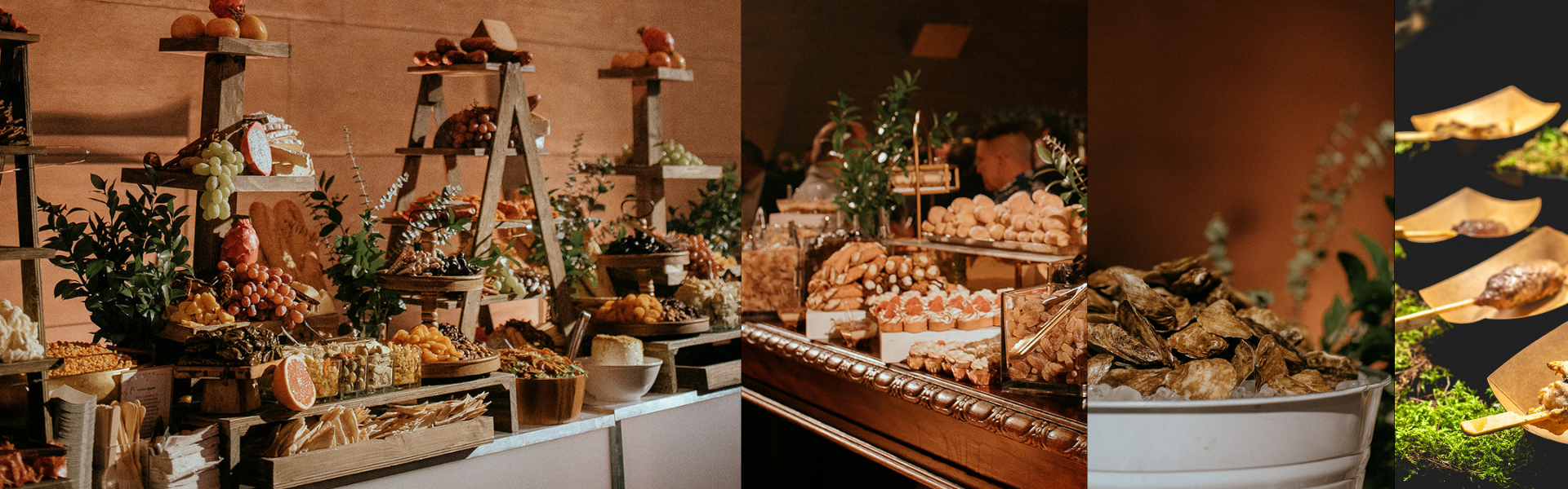 Traiteur menu mariage tremblant ,Laurentides. Station nourriture, buffet, banquet catering